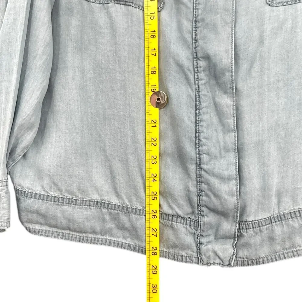 Ava & Viv Light Blue Denim Jacket - Picture 6 of 6